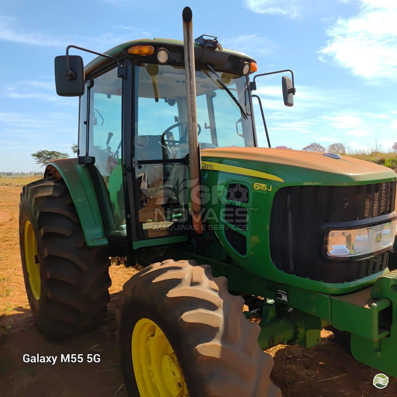 TRATOR JOHN DEERE JOHN DEERE 6115J Tração 4x4 Agro Novaes Máquinas Agrícolas FERNANDOPOLIS SÃO PAULO SP